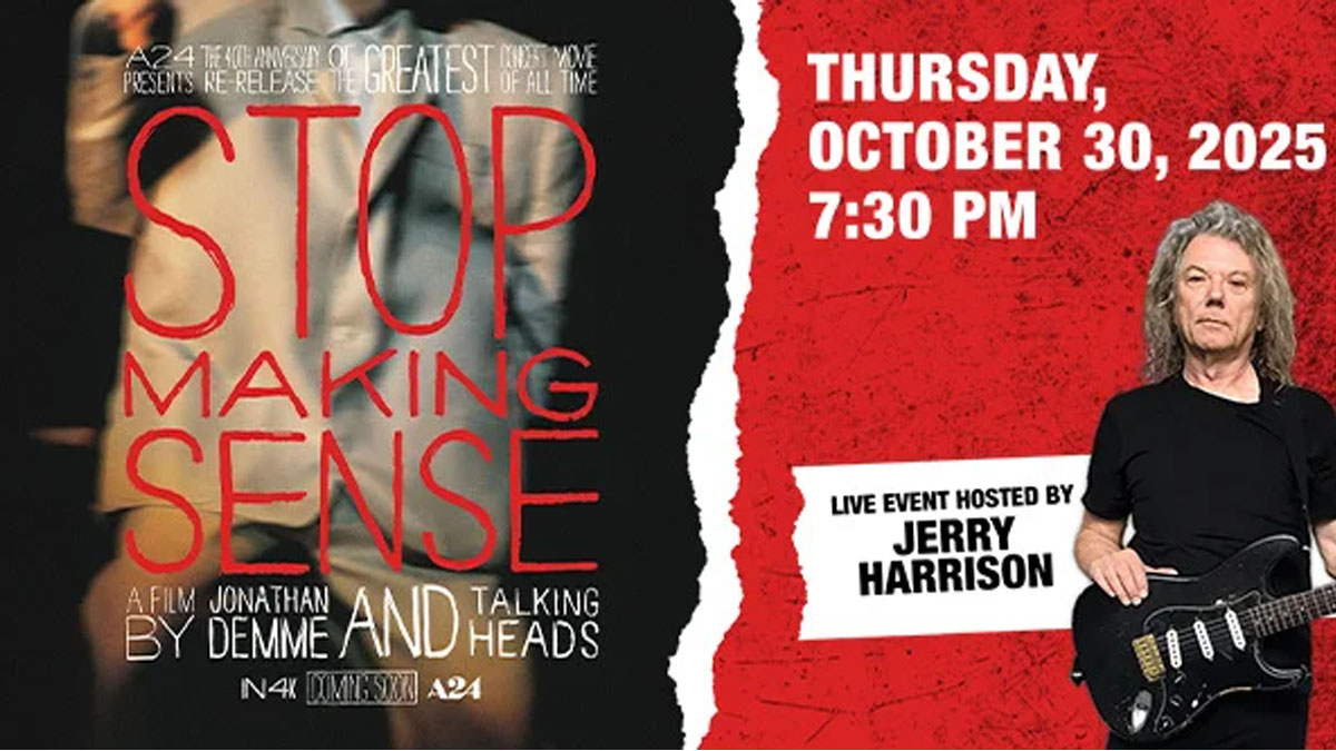 Stop Making Sense: Live Event Hosted by Jerry Harrison at Genesee Theatre